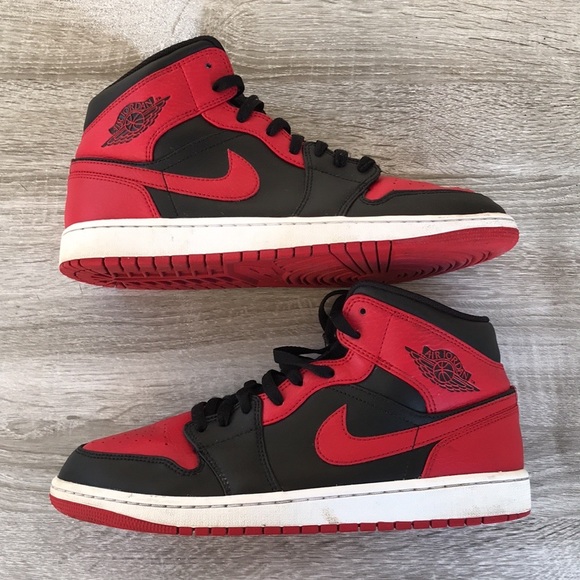 Nike Air Jordan 1s Mid Men's Shoes Sneakers - Picture 10 of 10